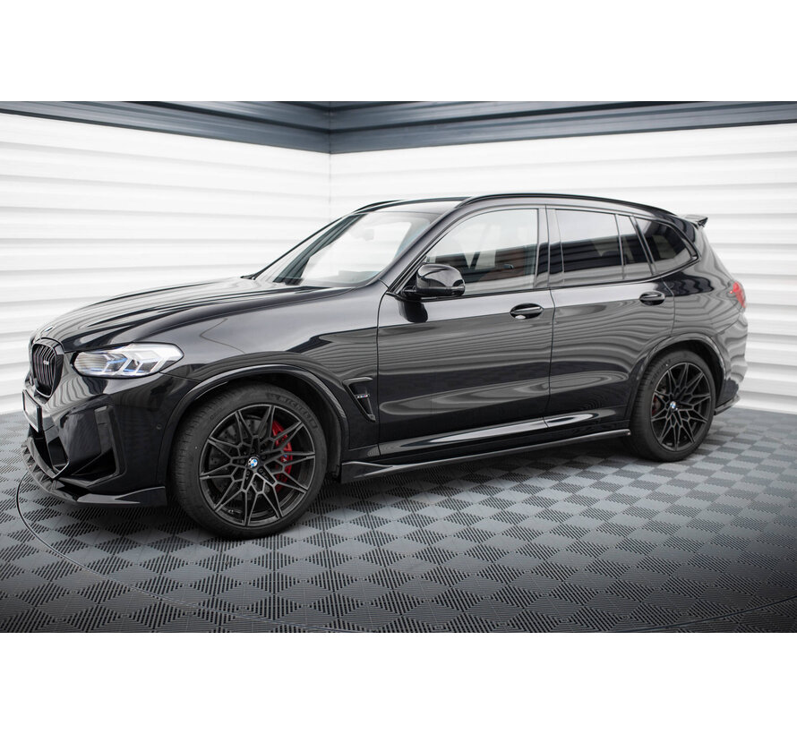 Maxton Design Side Skirts Diffusers BMW X3 M F97 Facelift