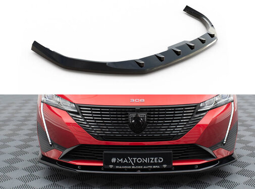 Maxton Design Maxton Design Front Splitter V.1 Peugeot 308 Mk3