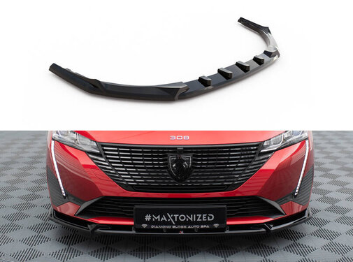 Maxton Design Maxton Design Front Splitter V.2 Peugeot 308 Mk3