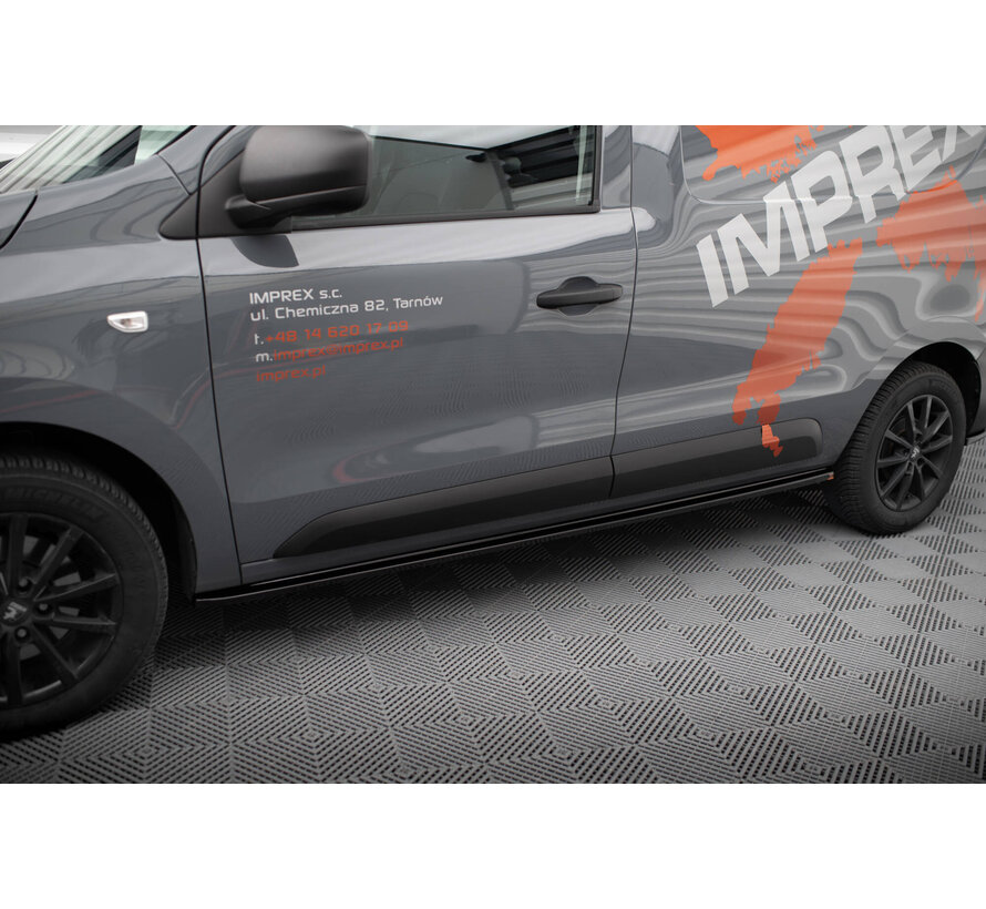 Maxton Design Side Skirts Diffusers Renault Express Mk2