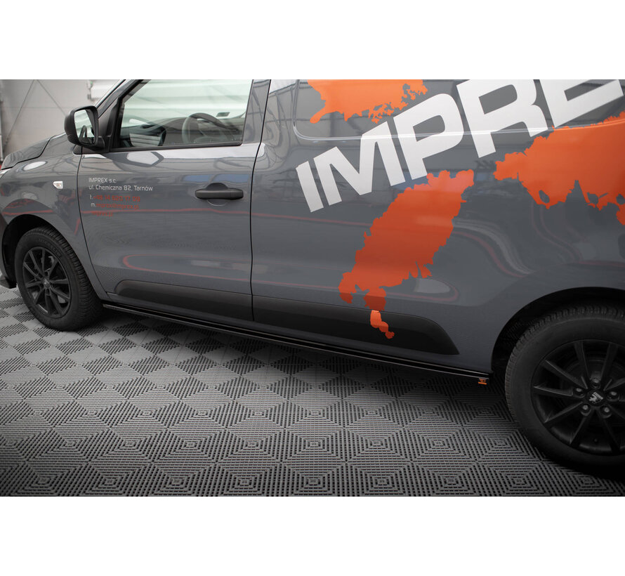 Maxton Design Side Skirts Diffusers Renault Express Mk2