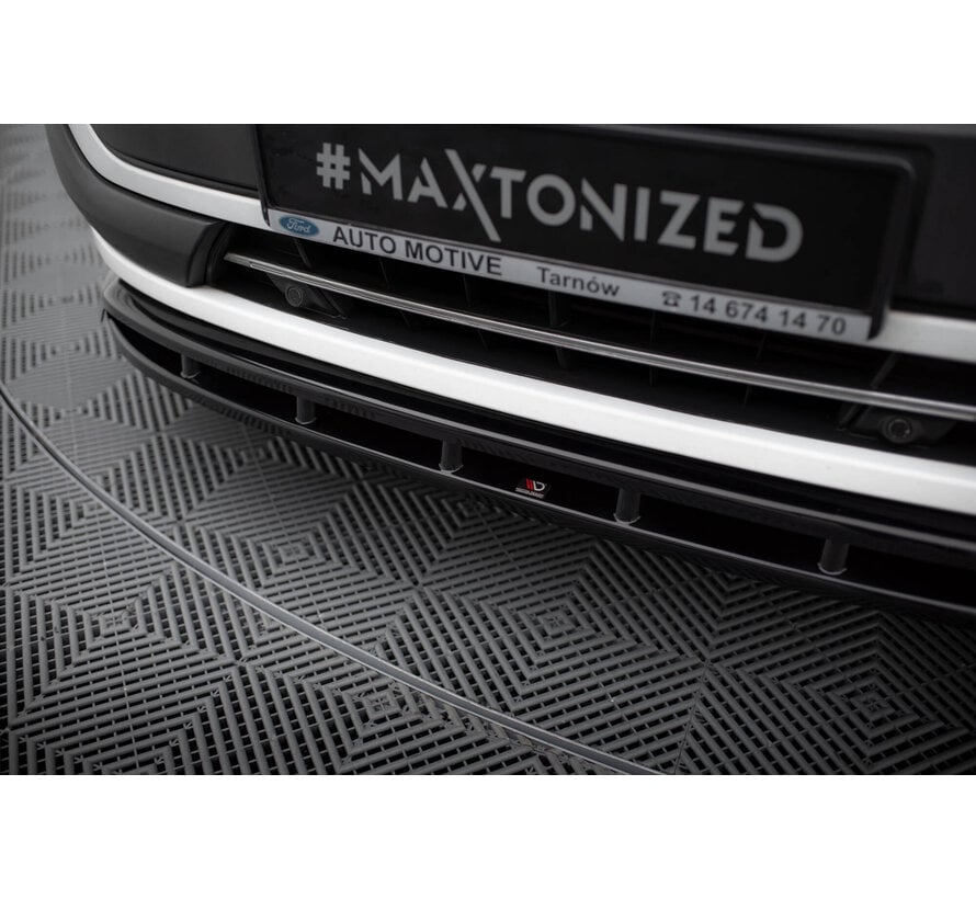 Maxton Design Front Splitter Ford Transit Custom Mk1