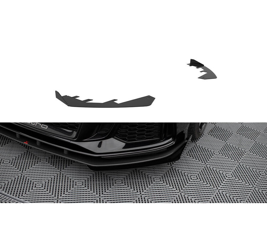 Maxton Design Front Flaps Audi RS3 Sedan 8V Facelift