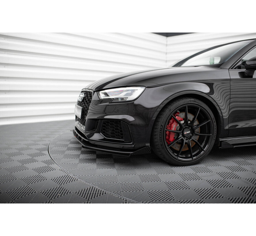 Maxton Design Front Flaps Audi RS3 Sedan 8V Facelift