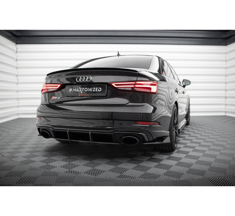 Maxton Design Rear Side Flaps Audi RS3 Sedan 8V Facelift