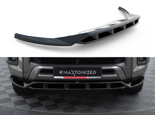 Maxton Design Maxton Design Front Splitter Toyota Hilux Invincible Mk8 Facelift