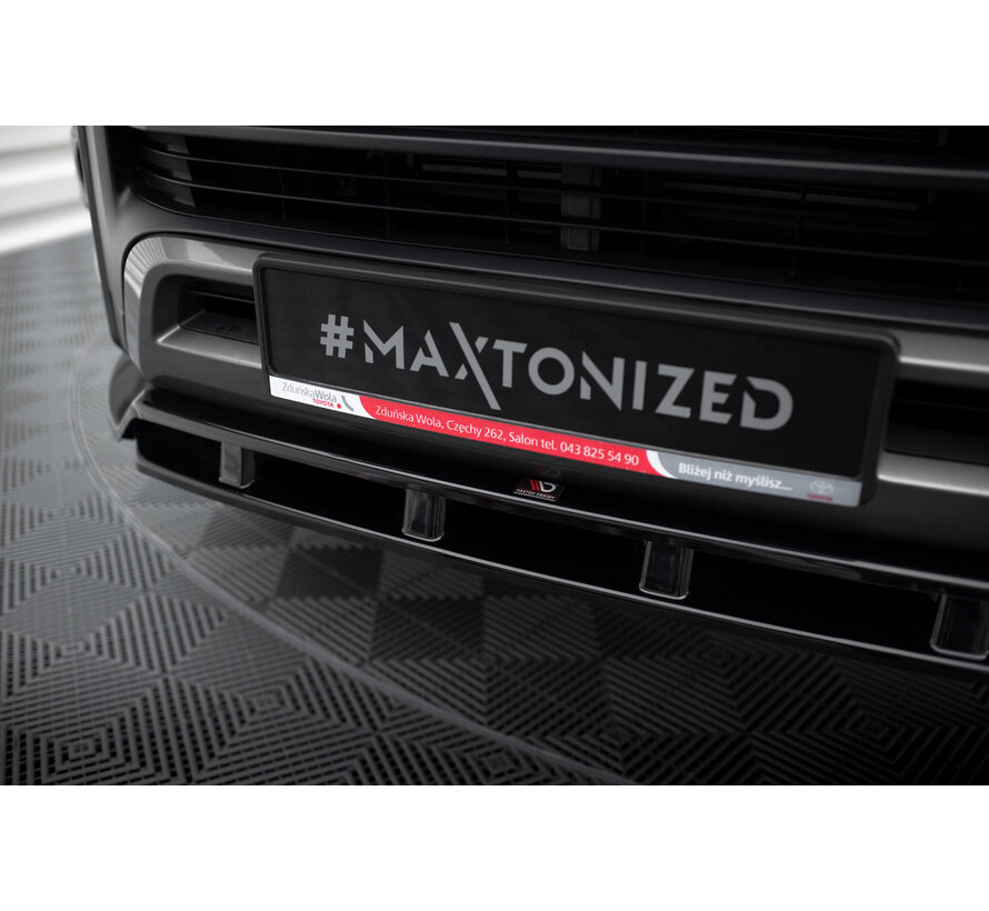 Maxton Design Front Splitter Toyota Hilux Invincible Mk8 Facelift