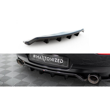 Maxton Design Maxton Design Central Rear Splitter (with vertical bars) BMW Z4 M-Pack E89 Facelift