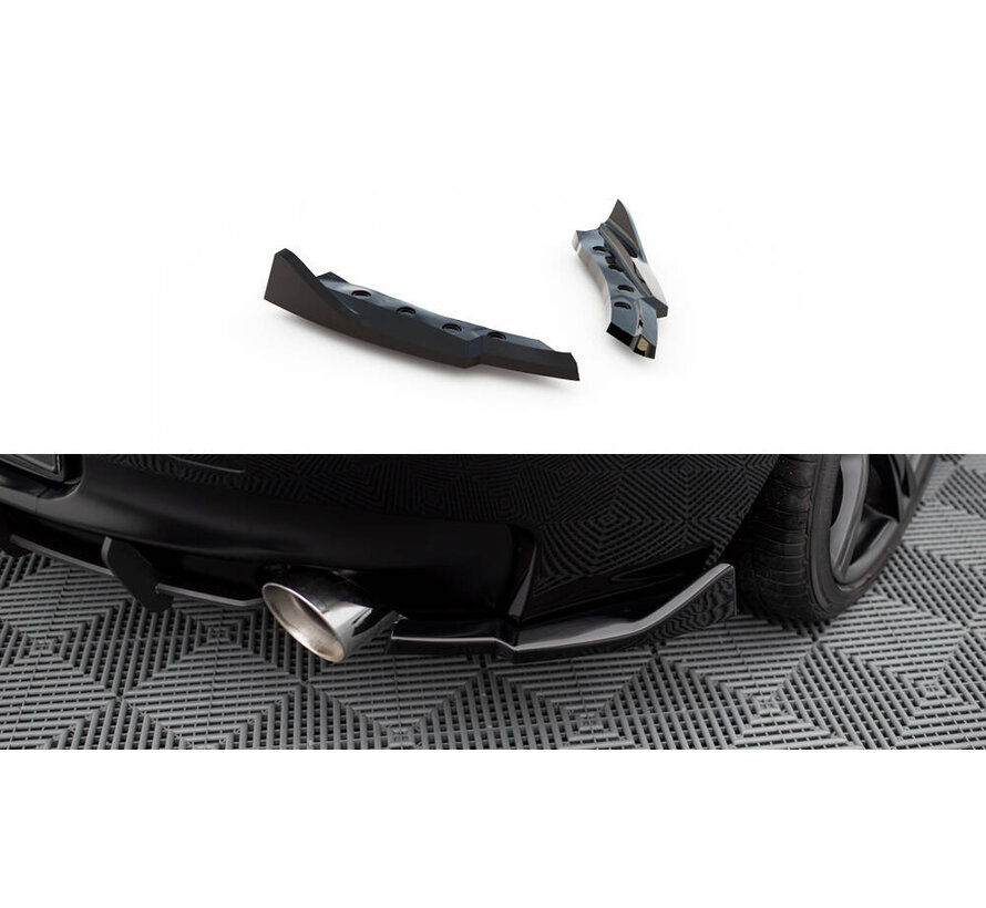 Maxton Design Rear Side Splitters passend voor BMW Z4 M-Pack E89 Facelift