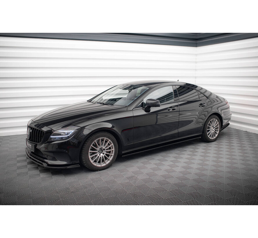 Maxton Design Side Skirts Diffusers V.2 Mercedes-Benz CLS C218