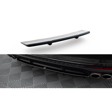 Maxton Design Maxton Design Central Rear Splitter (with vertical bars) Audi S4 B9 Facelift