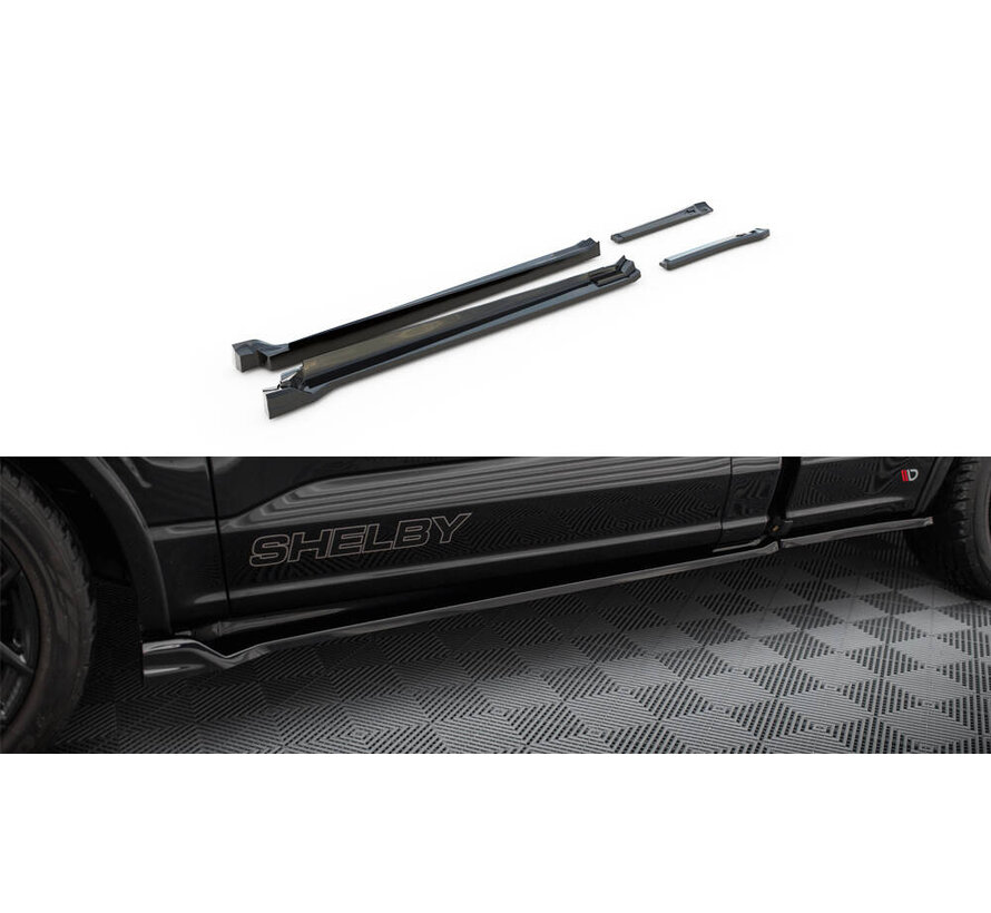 Maxton Design Side Skirts Diffusers Shelby F150 Super Snake