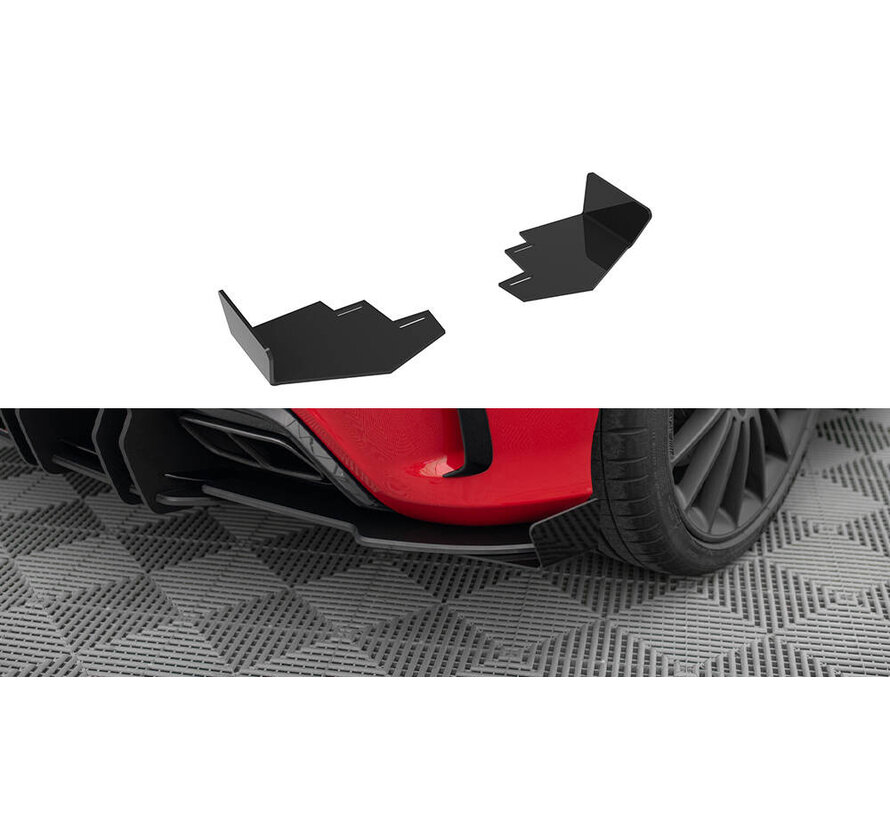 Maxton Design Rear Side Flaps Mercedes-Benz A 45 AMG W176 Facelift