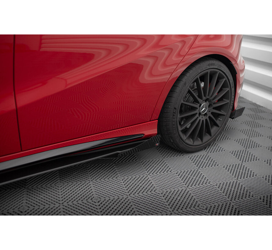 Maxton Design Side Flaps Mercedes-Benz A 45 AMG W176 Facelift