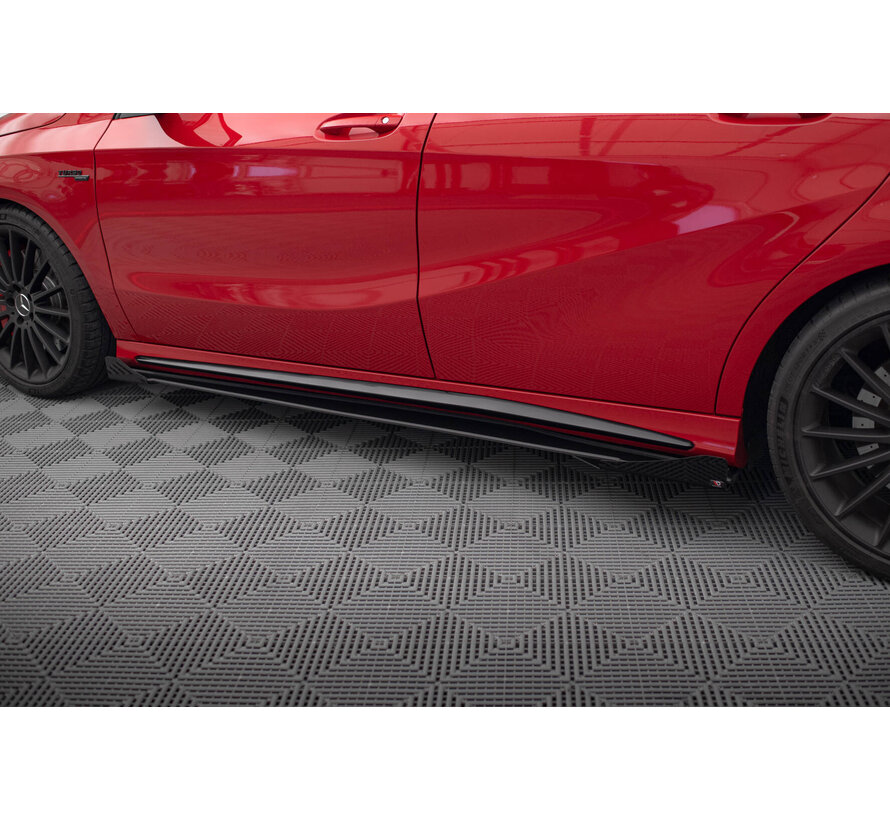 Maxton Design Side Flaps Mercedes-Benz A 45 AMG W176 Facelift