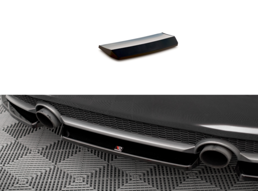 Maxton Design Maxton Design Central Rear Splitter Audi TT S-Line 8S