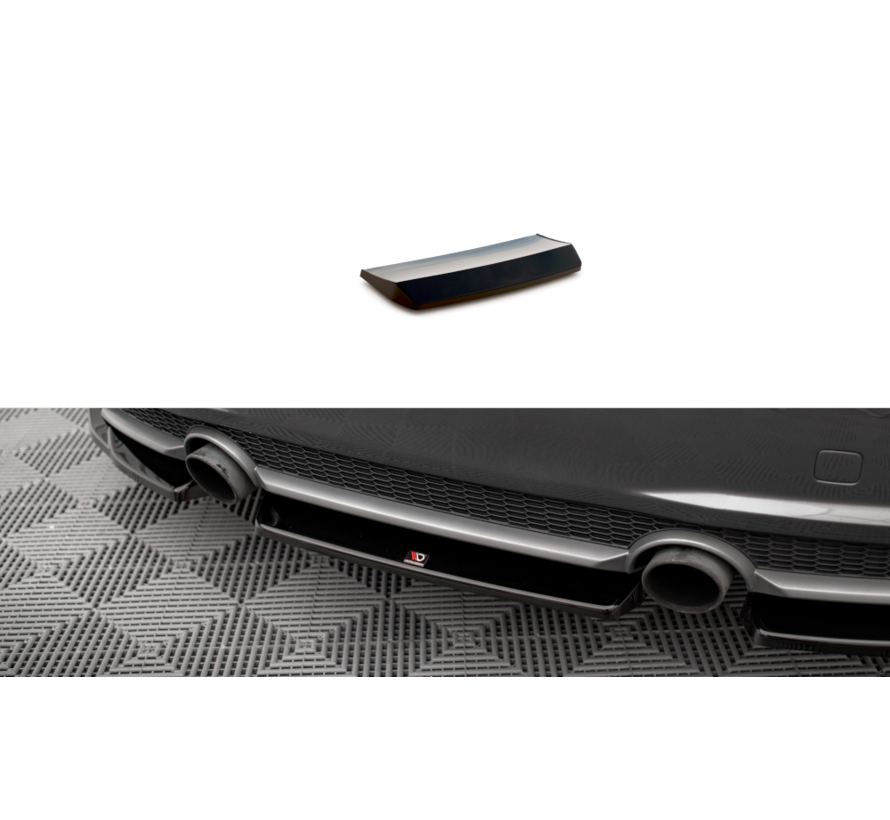 Maxton Design Central Rear Splitter Audi TT S-Line 8S