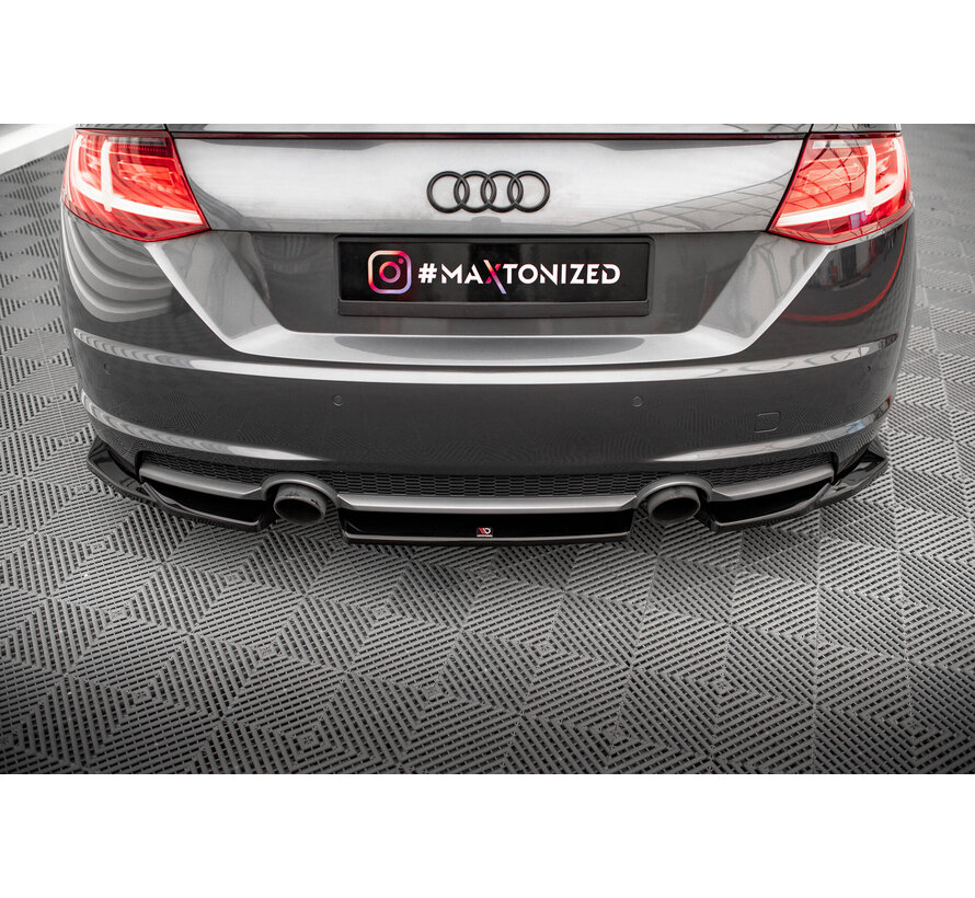 Maxton Design Central Rear Splitter Audi TT S-Line 8S