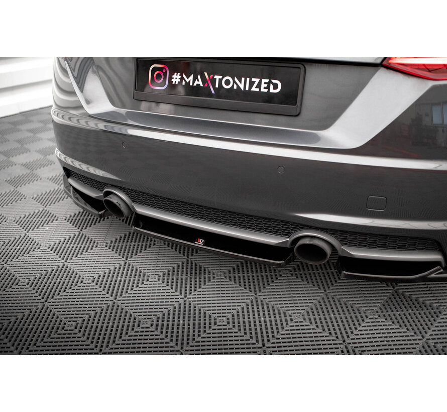 Maxton Design Central Rear Splitter Audi TT S-Line 8S