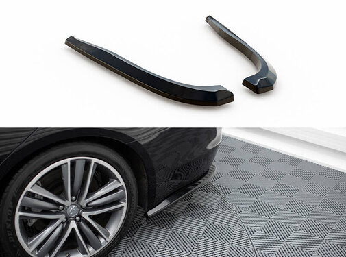 Maxton Design Maxton Design Rear Side Splitters V.2 Infiniti Q50 S Mk1
