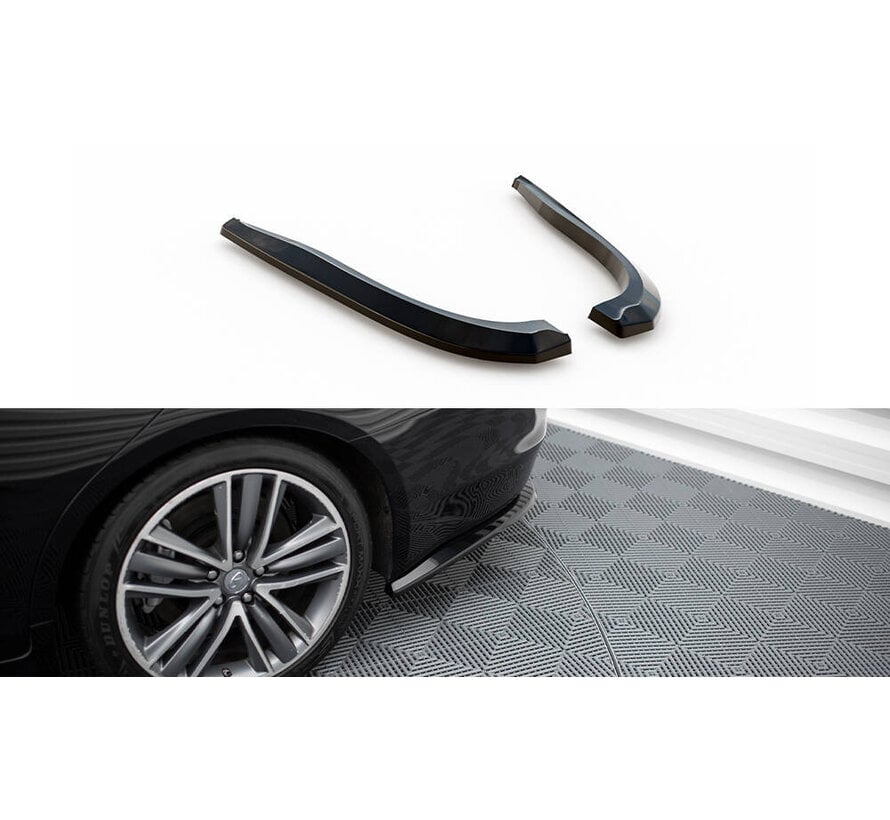 Maxton Design Rear Side Splitters V.2 Infiniti Q50 S Mk1