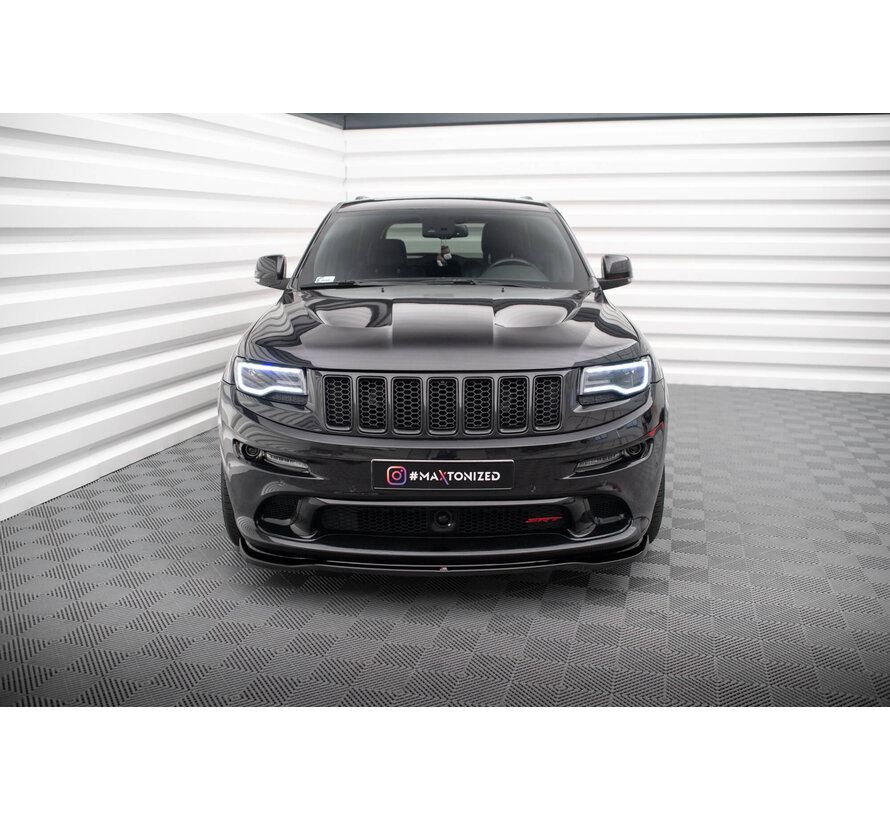 Maxton Design Front Splitter Jeep Grand Cherokee SRT WK2 Facelift