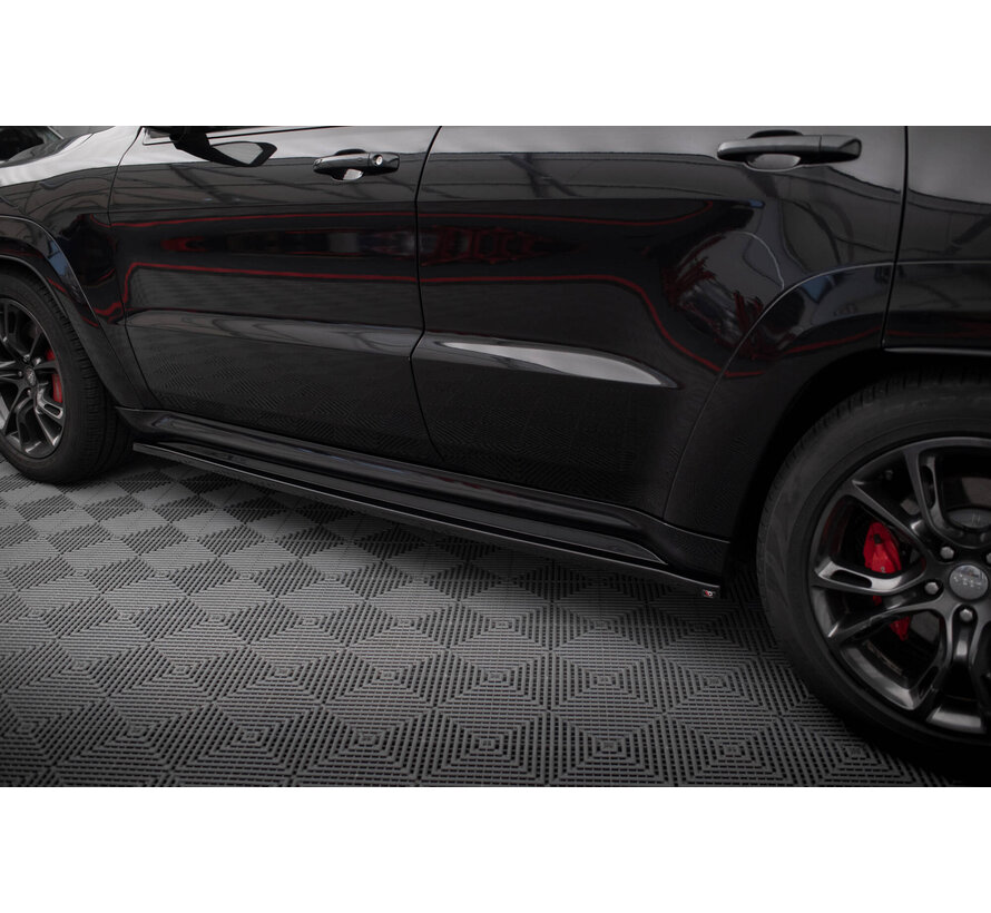 Maxton Design Side Skirts Diffusers Jeep Grand Cherokee SRT WK2 Facelift