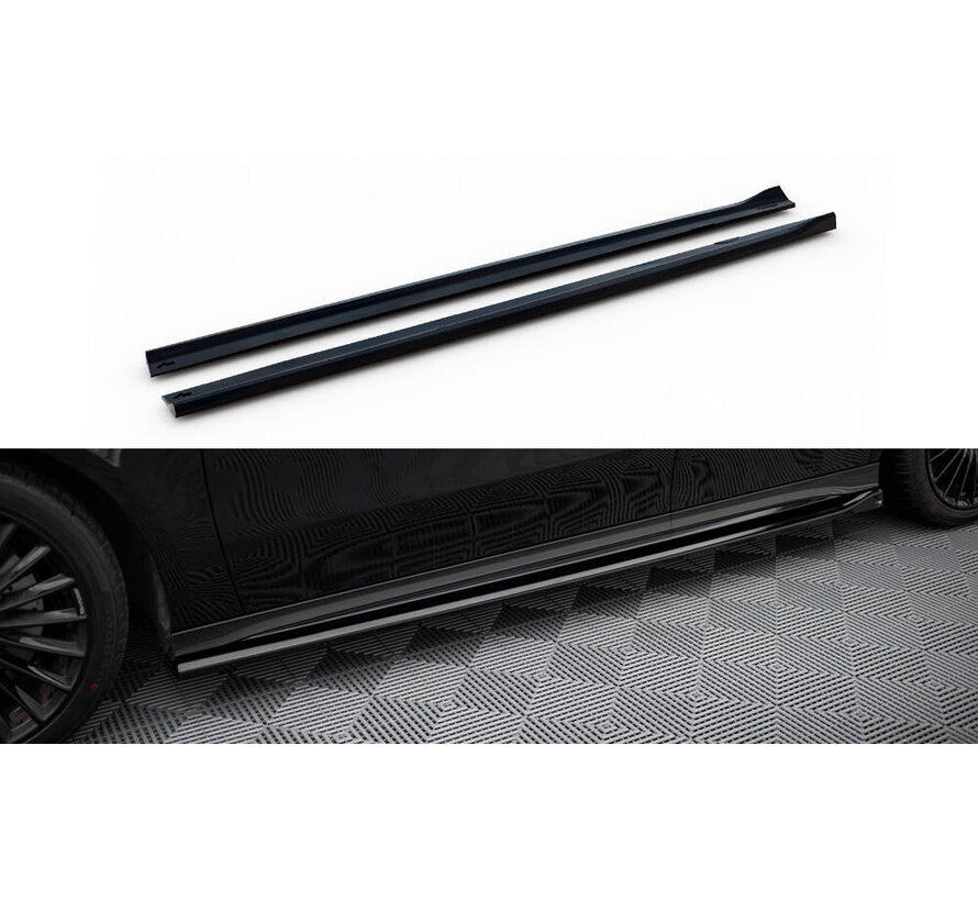 Maxton Design Side Skirts Diffusers Mercedes-AMG A35 W177 Facelift