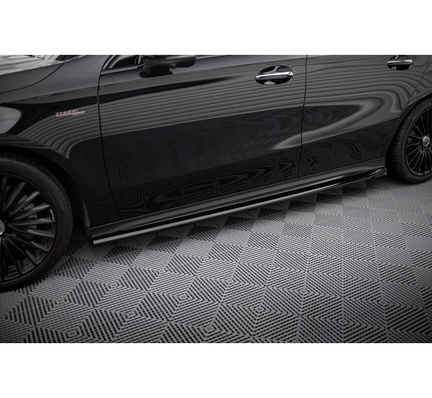 Maxton Design Side Skirts Diffusers Mercedes-AMG A35 W177 Facelift