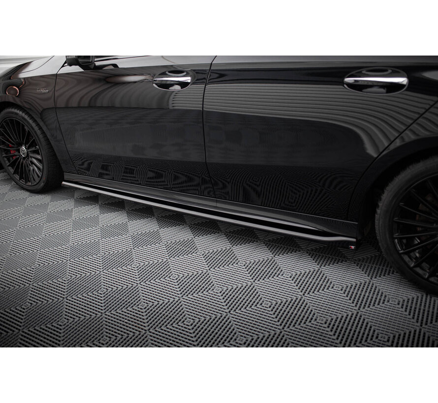 Maxton Design Side Skirts Diffusers Mercedes-AMG A35 W177 Facelift