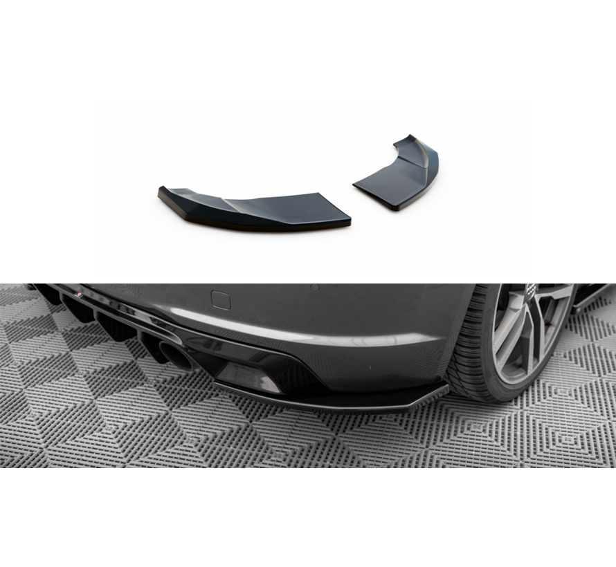 Maxton Design Rear Side Splitters V.2 Audi TT S-Line 8S