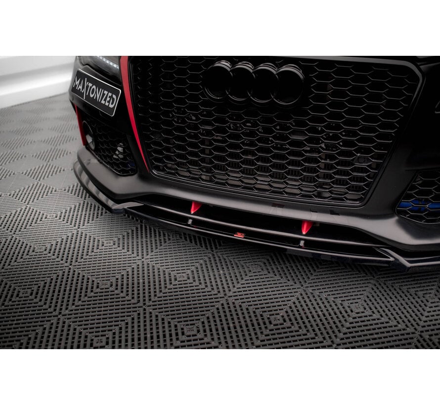 Maxton Design Front Splitter Audi A7 RS7 Look C7