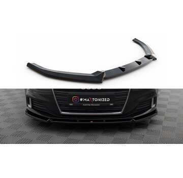 Maxton Design Maxton Design Front Splitter V.1 Audi A3 Sportback 8V Facelift