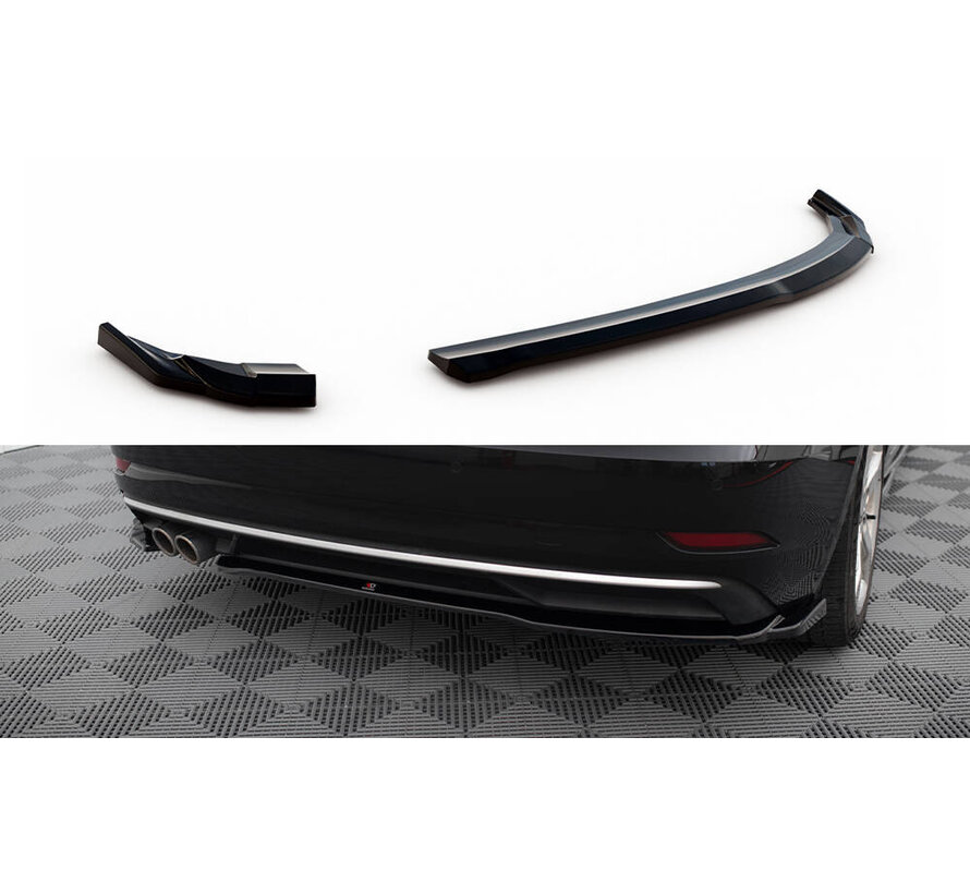 Maxton Design Rear Side Splitters Audi A3 Sportback 8V Facelift
