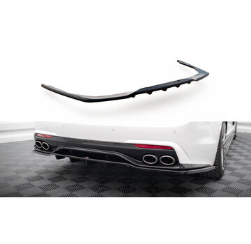 Maxton Design Maxton Design Central Rear Splitter (with vertical bars) Kia Stinger GT-Line Mk1