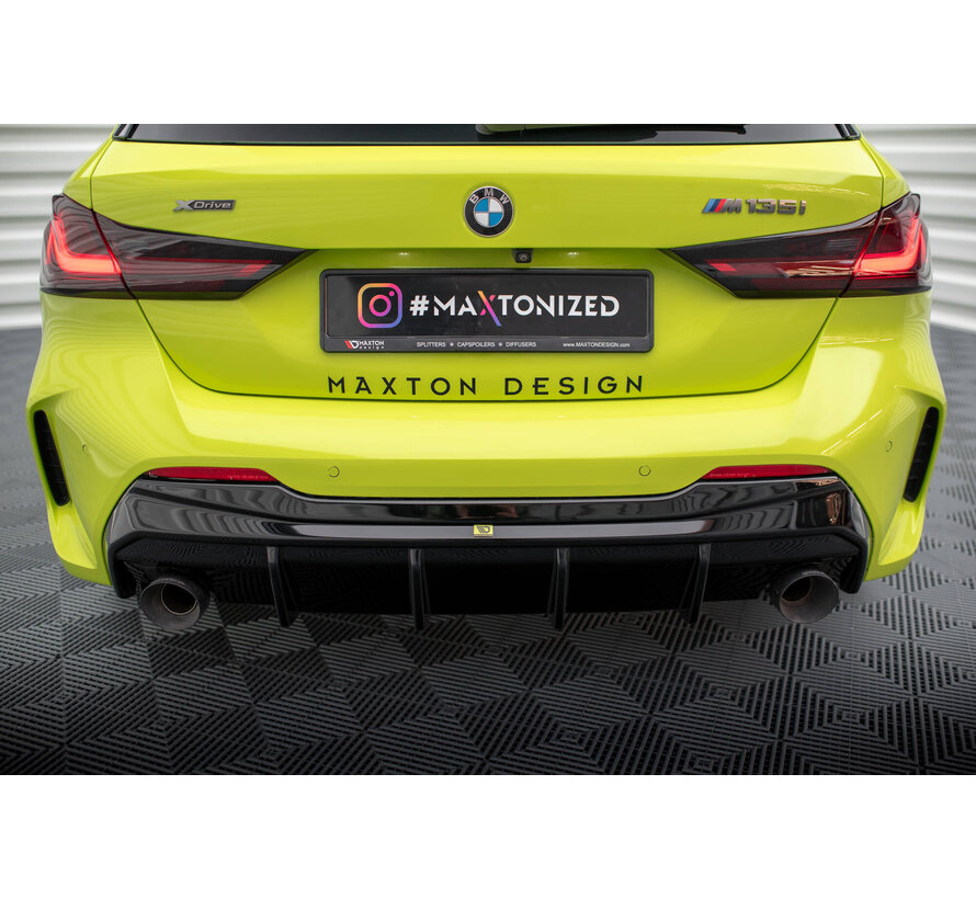 Maxton Design Rear Valance V.3 passend voor BMW 1 F40 M-Pack/ M135i (Single Exhaust Version)