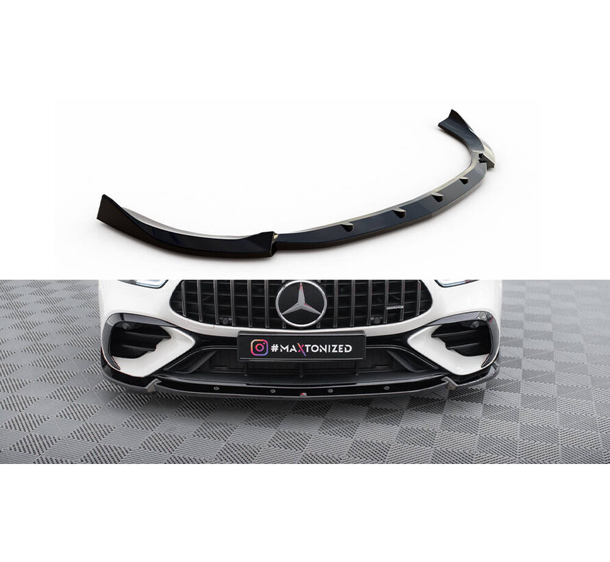 Maxton Design Front Splitter V.2 Mercedes-AMG GT 43 4 Door Coupe V8 Styling Package