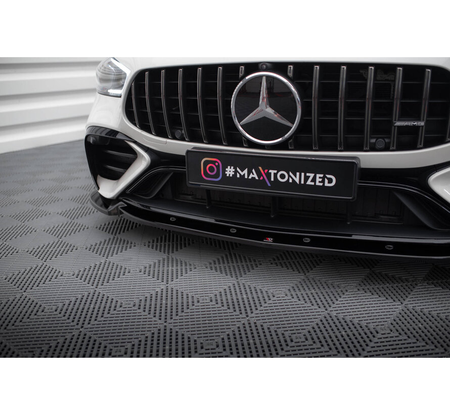 Maxton Design Front Splitter V.2 Mercedes-AMG GT 43 4 Door Coupe V8 Styling Package