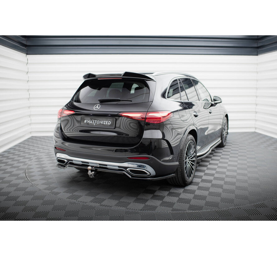 Maxton Design Central Rear Splitter (with vertical bars) Mercedes-Benz GLC AMG-Line X254