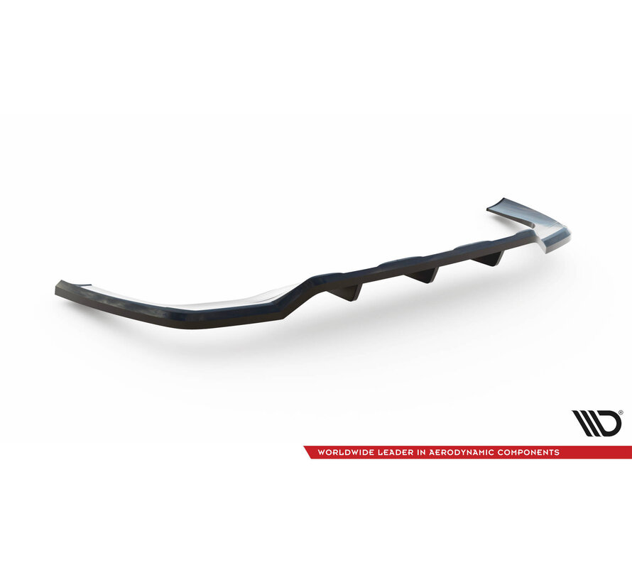 Maxton Design Central Rear Splitter (with vertical bars) Mercedes-Benz GLC AMG-Line X254