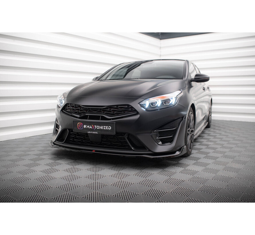 Maxton Design Front Splitter V.1 Kia Proceed GT Mk1 Facelift