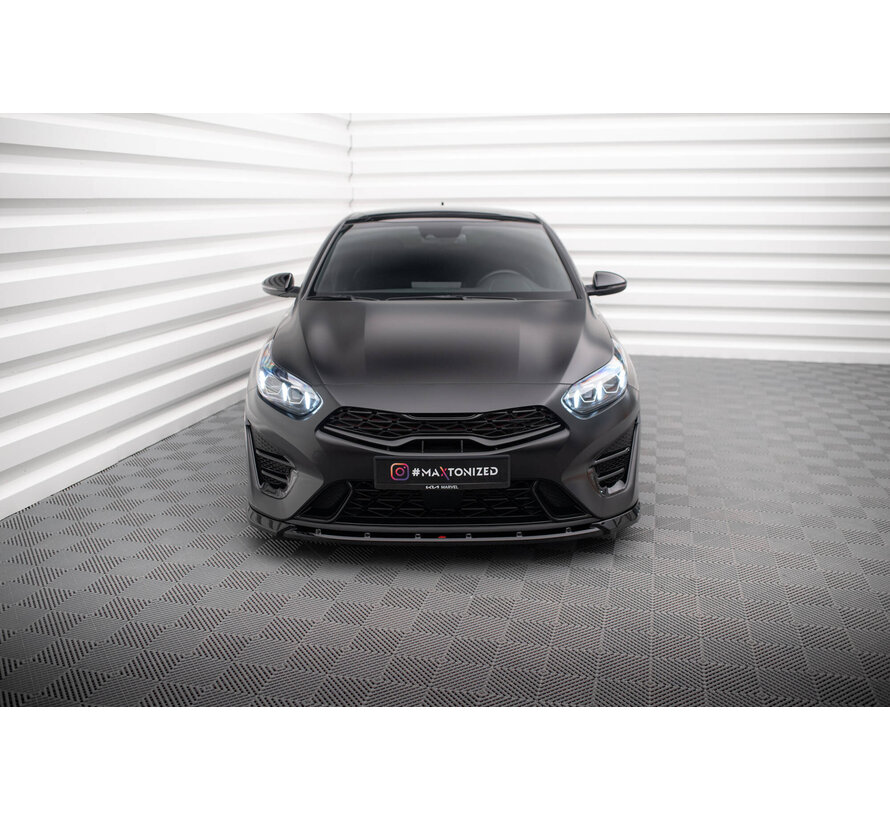 Maxton Design Front Splitter V.2 Kia Proceed GT Mk1 Facelift