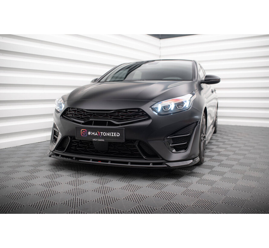 Maxton Design Front Splitter V.2 Kia Proceed GT Mk1 Facelift