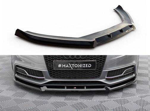 Maxton Design Maxton Design Front Splitter V.3 Audi S5 / A5 S-Line Coupe / Sportback 8T Facelift