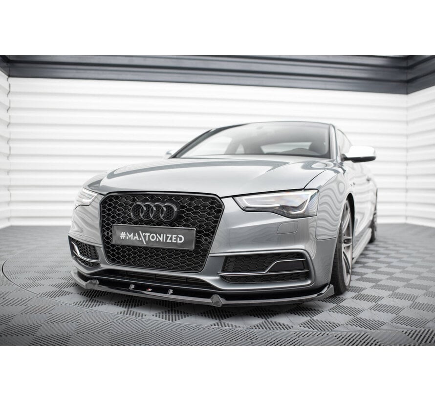 Maxton Design Front Splitter V.3 Audi S5 / A5 S-Line Coupe / Sportback 8T Facelift