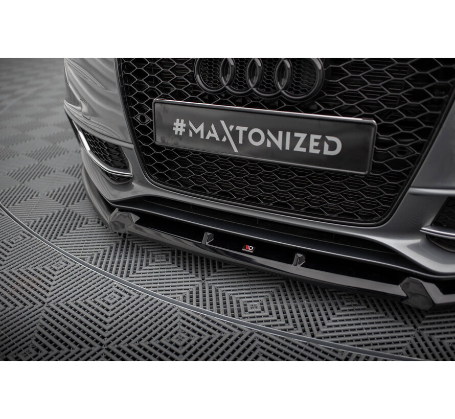 Maxton Design Front Splitter V.3 Audi S5 / A5 S-Line Coupe / Sportback 8T Facelift