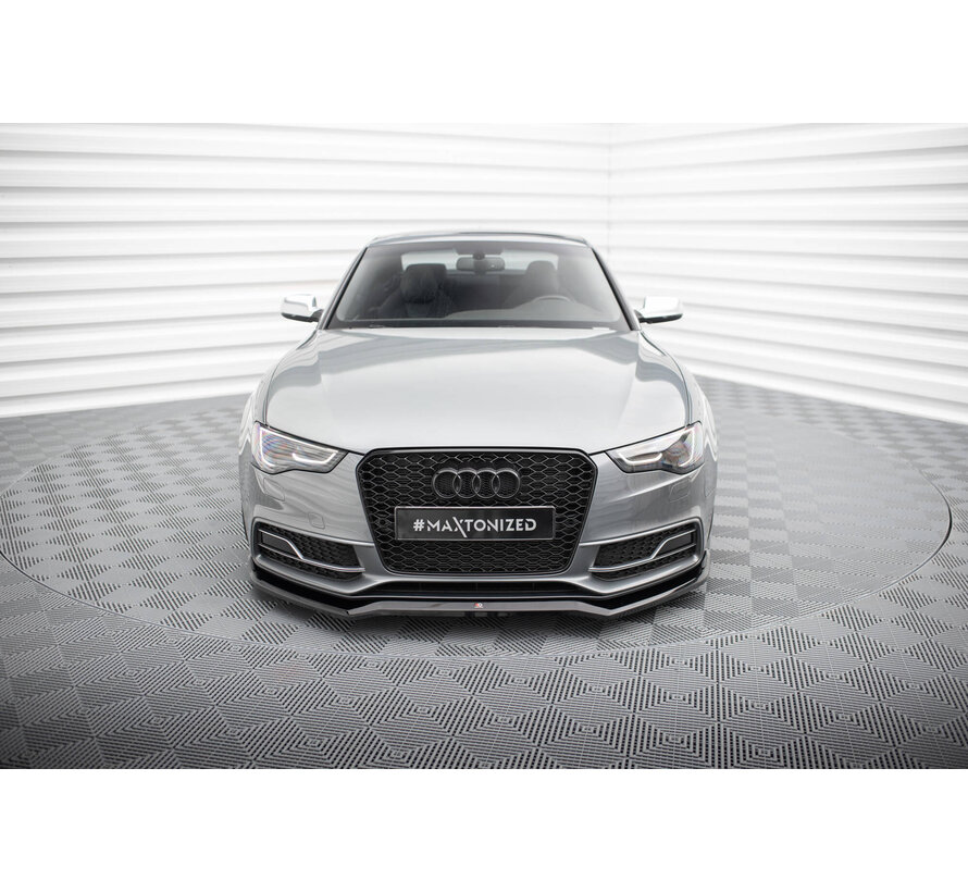 Maxton Design Front Splitter V.4 Audi S5 / A5 S-Line Coupe / Sportback 8T Facelift