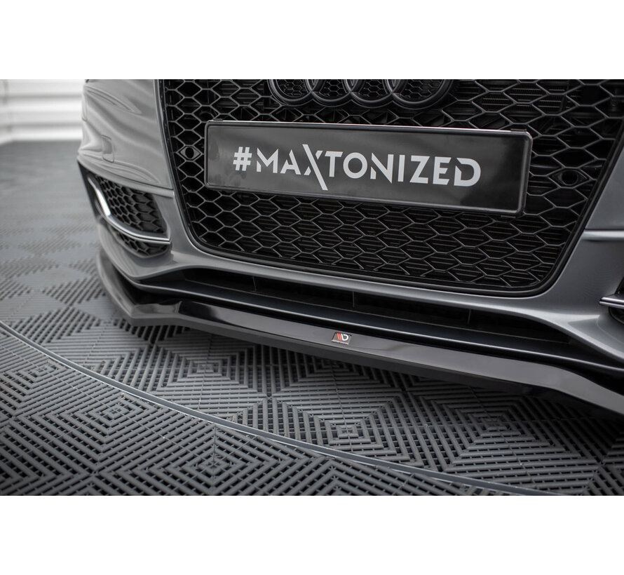 Maxton Design Front Splitter V.4 Audi S5 / A5 S-Line Coupe / Sportback 8T Facelift