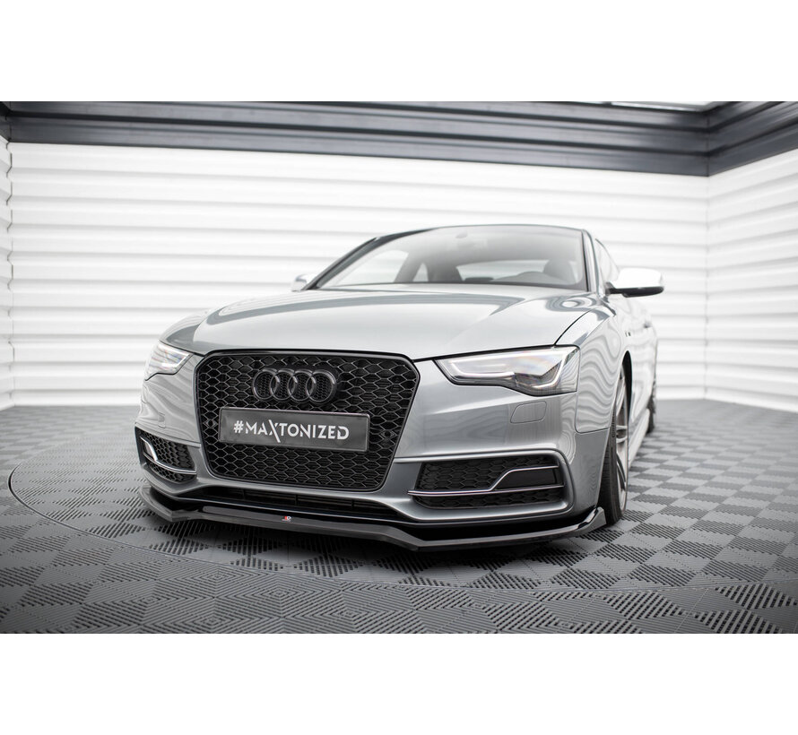 Maxton Design Front Splitter V.4 Audi S5 / A5 S-Line Coupe / Sportback 8T Facelift