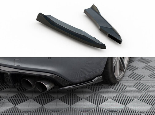 Maxton Design Maxton Design Rear Side Splitters V.2 Audi S5 Coupe 8T Facelift